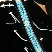 Marty Stuart's custom strap
