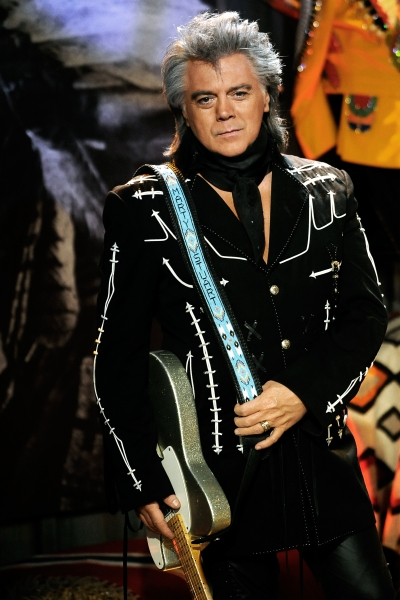 Marty Stuart's custom strap - beaded